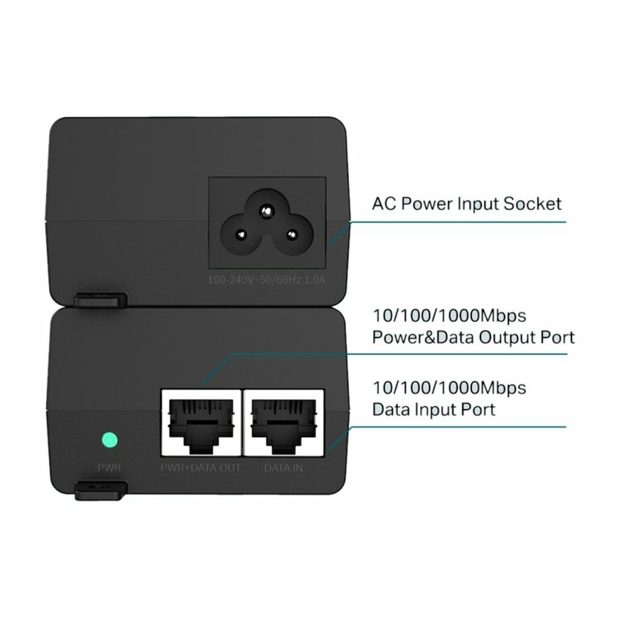 PoE Injector TP-Link TL-POE160S