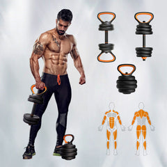 Kettlebell and Dumbbell Kit Xiaomi 20 kg