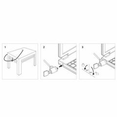 Security Cable Ewent EW1242 1,5 m 1,5 m