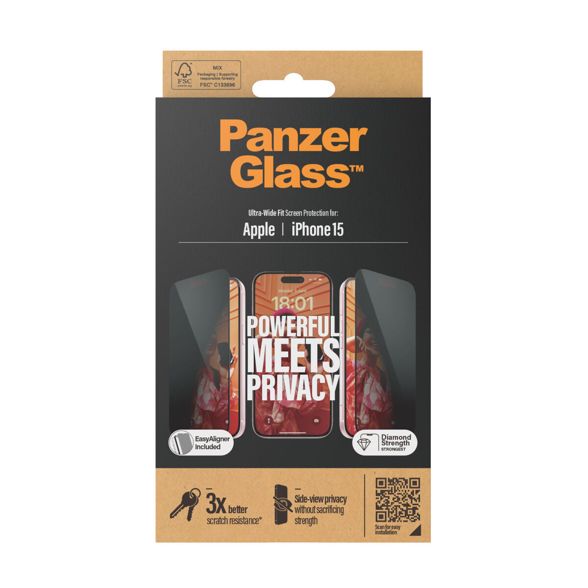 Mobile Screen Protector Panzer Glass P2809 Apple