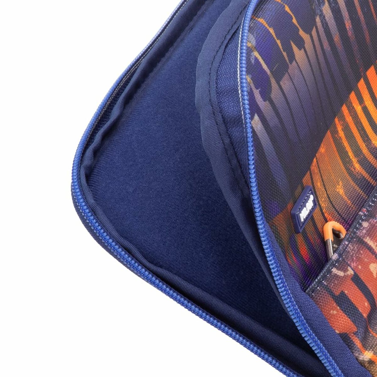 Laptop Cover Milan Fizz Navy Blue Orange 13" 34,5 x 26 x 2,5 cm