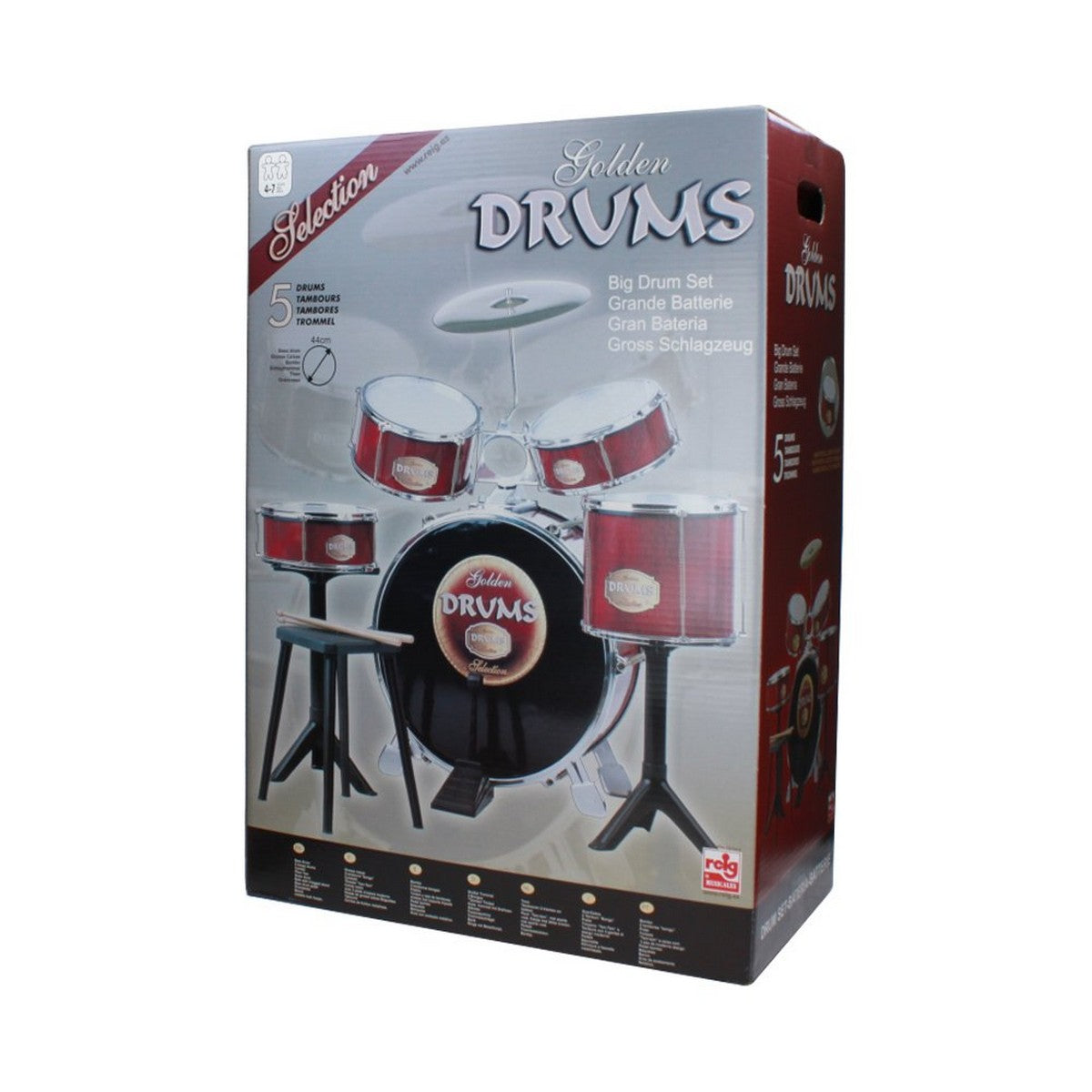 Drums Reig Plastic 83 x 82 x 55 cm Drums