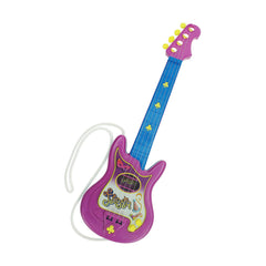 Baby Guitar Reig Party 4 Cords Electric Blue Purple