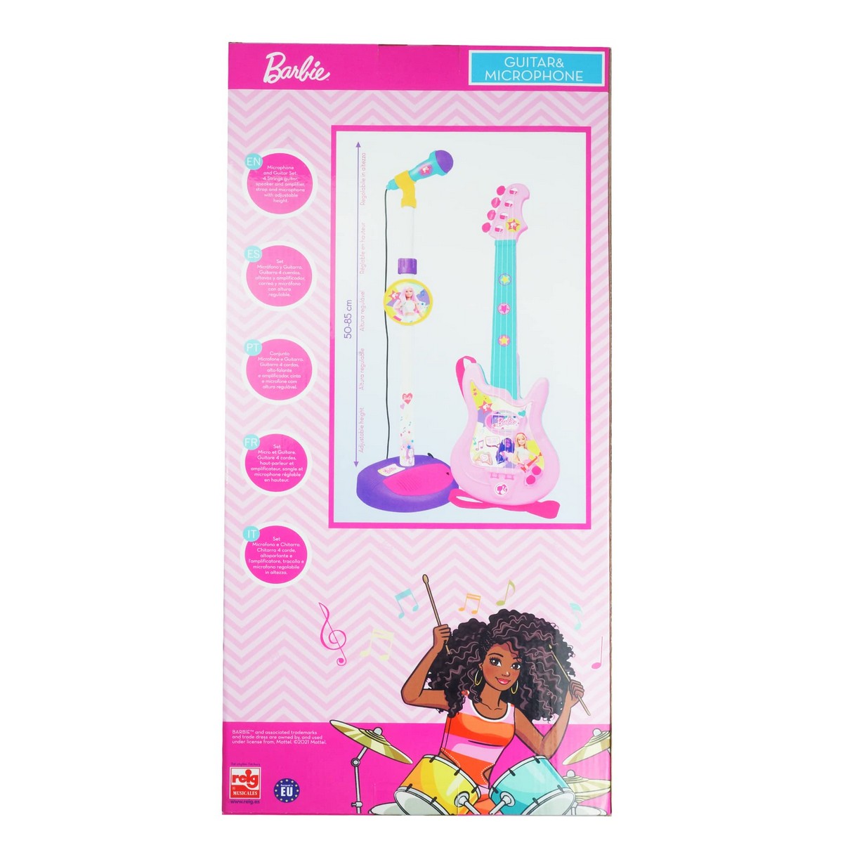 Music set Barbie Microphone Baby Guitar