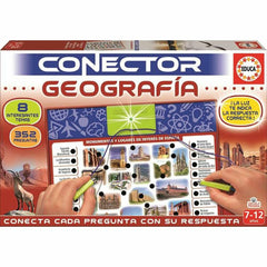 Educational Game Educa Conector Geography, maps and atlases