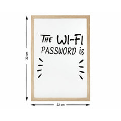 Whiteboard The WIFI Password