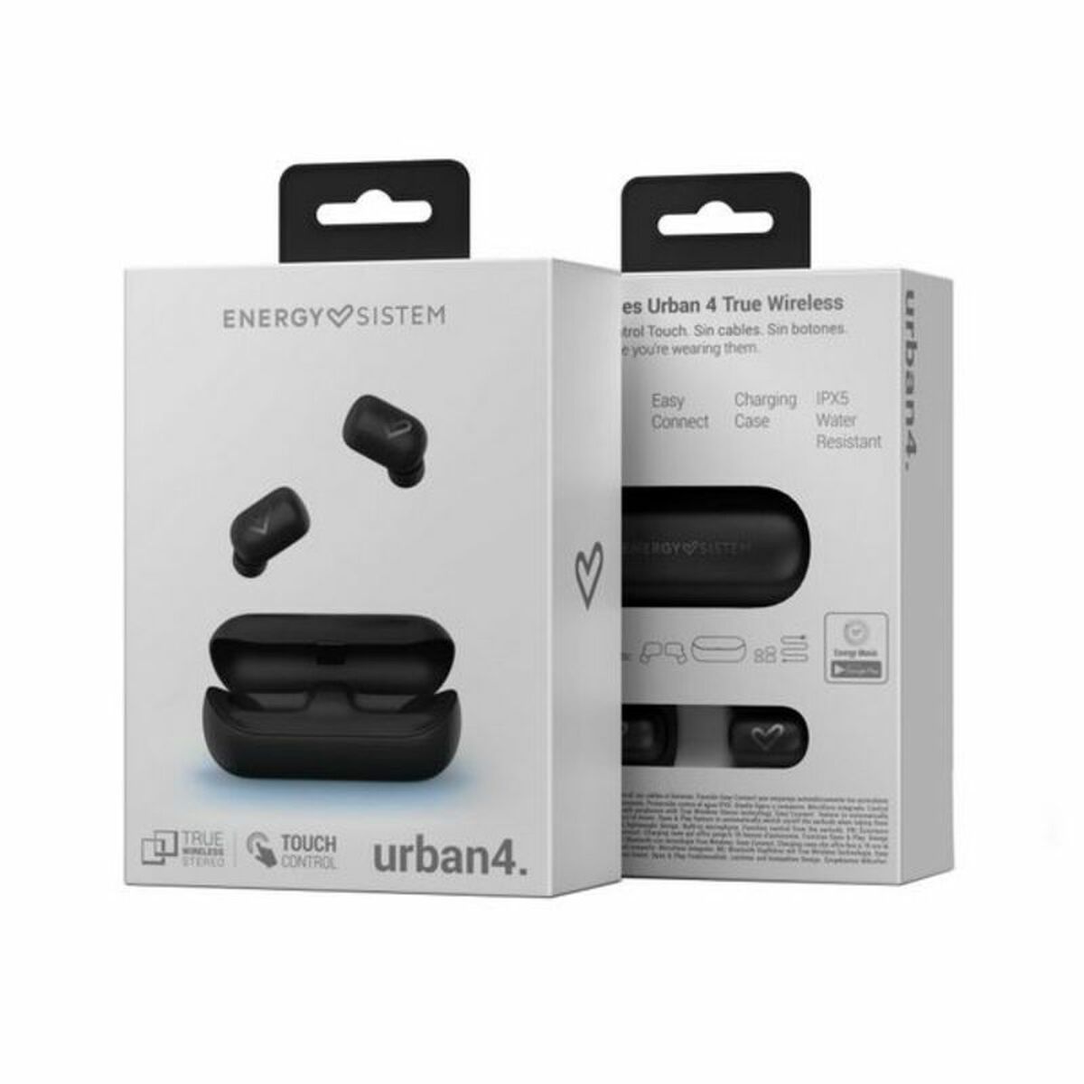 Bluetooth Headset with Microphone Energy Sistem Urban 4 True 380 mAh