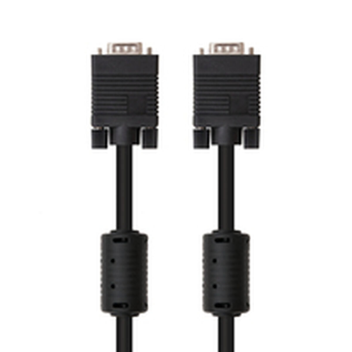 VGA Cable NANOCABLE 10.15.0110 Black 10 m