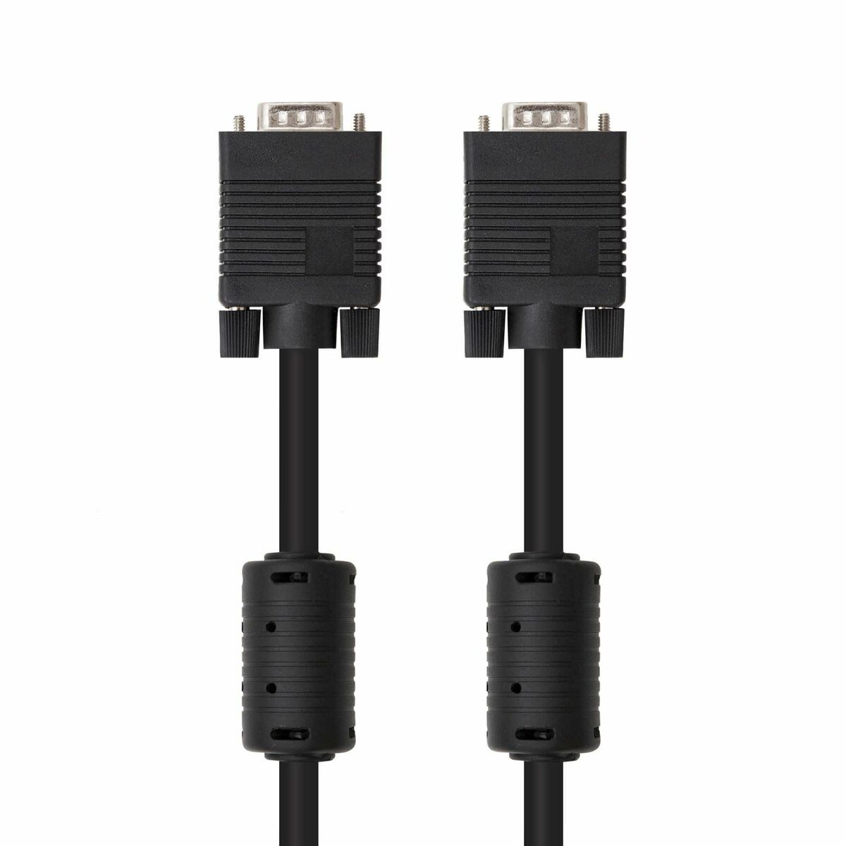 VGA Cable NANOCABLE 10.15.0110 Black 10 m