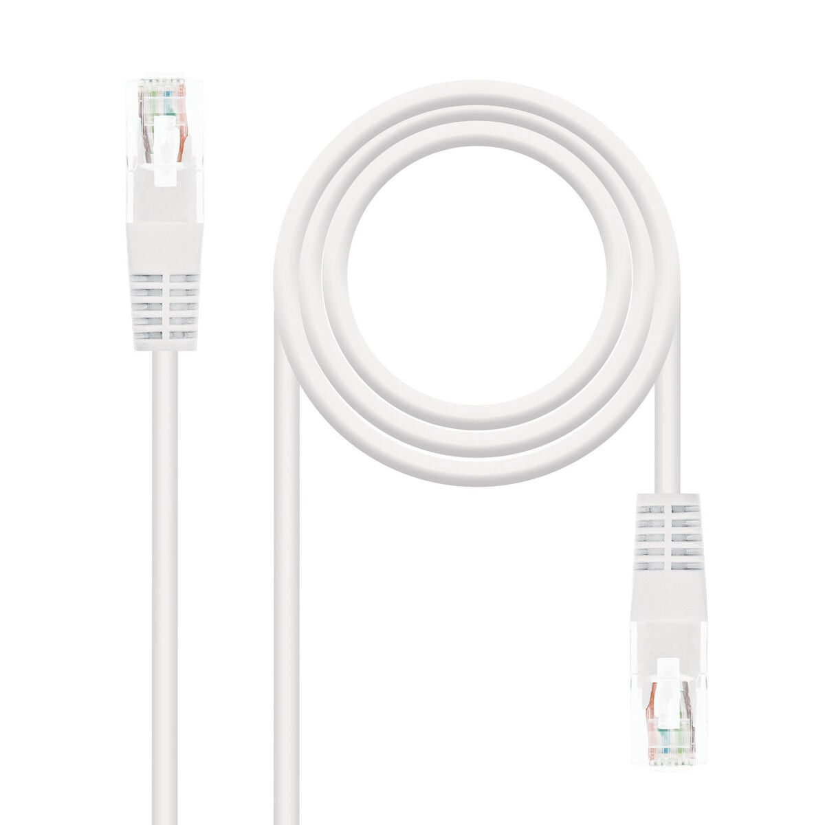 CAT 5e UTP Cable NANOCABLE 10.20.0102-W 2 m White 2 m