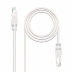 CAT 5e UTP Cable NANOCABLE 10.20.0105-W White 5 m