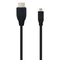 Micro HDMI Cable NANOCABLE 10.15.3502 1,8 m Black