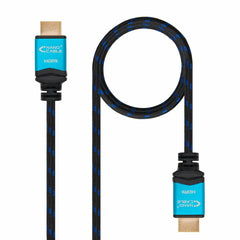 HDMI Cable NANOCABLE 10.15.3703 V2.0 Blue Black 3 m