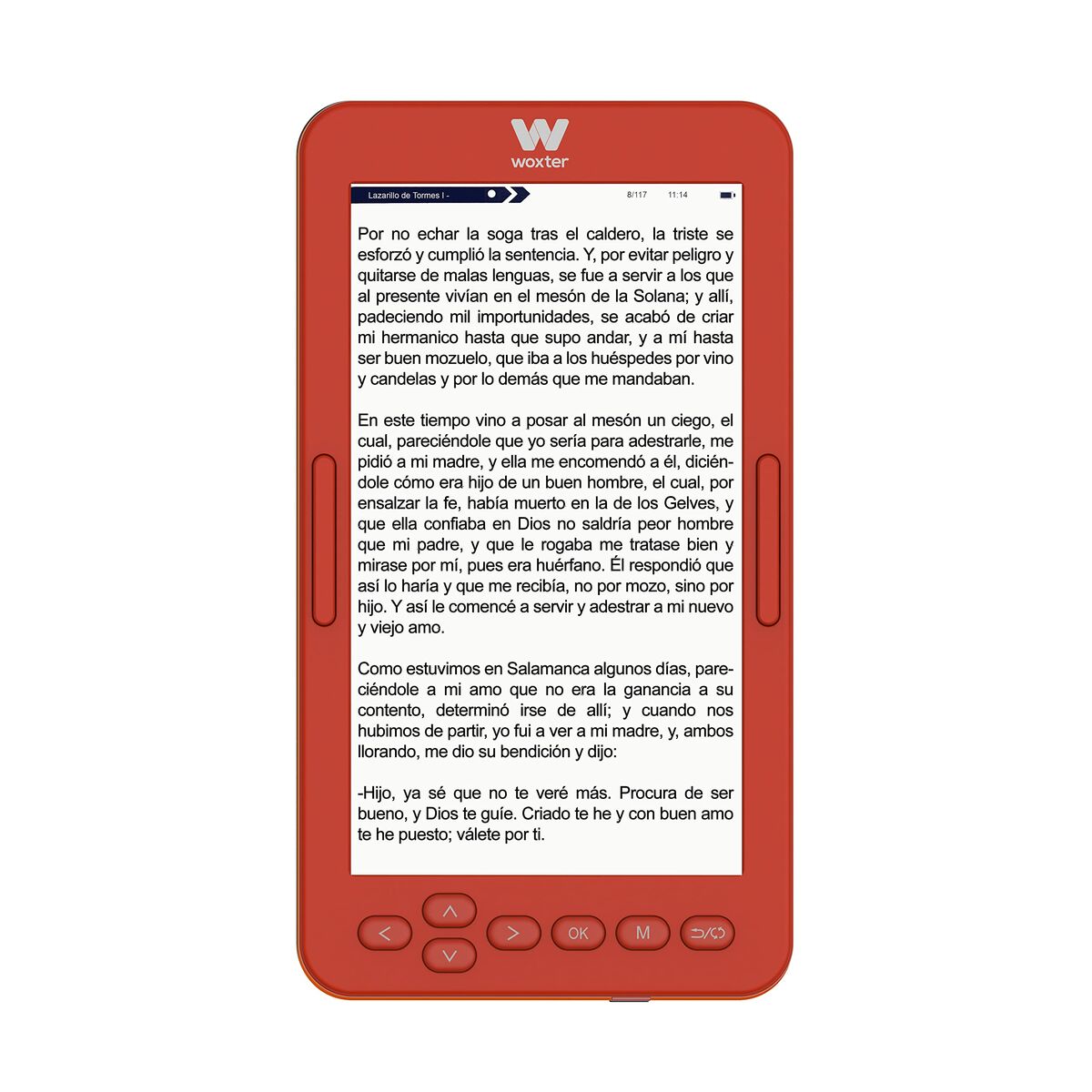 EBook Woxter Scriba 195 S Red 4 GB