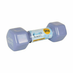 Dumbbells LongFit Sport Longfit sport 2 Kg Purple 3 Units