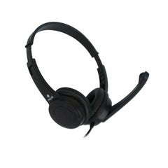 Headphones with Microphone NGS VOX505 USB 32 Ohm Black