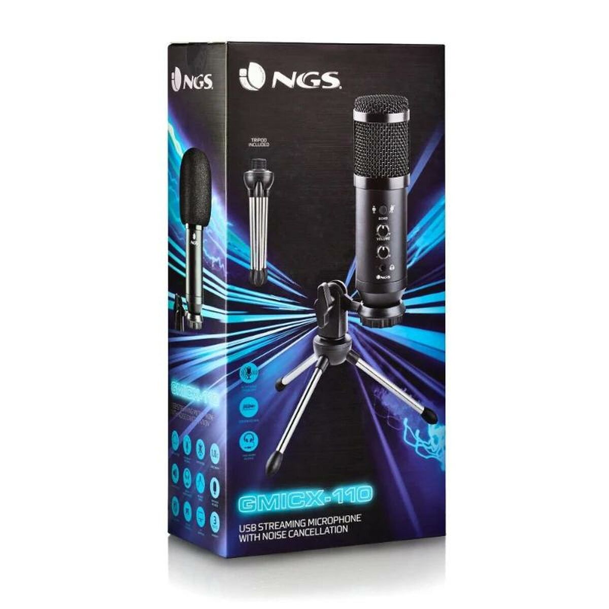 Table-top Microphone NGS GMICX-110 Black