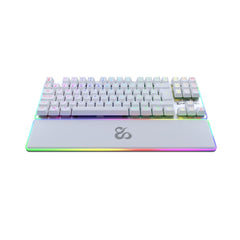 Gaming Keyboard Newskill Gungnyr TKL Pro Ivory LED RGB Spanish Qwerty