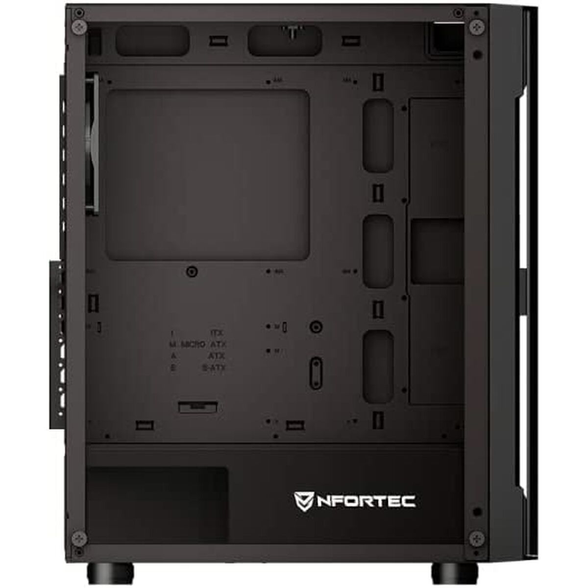 ATX Semi-tower Box Nfortec Air Black