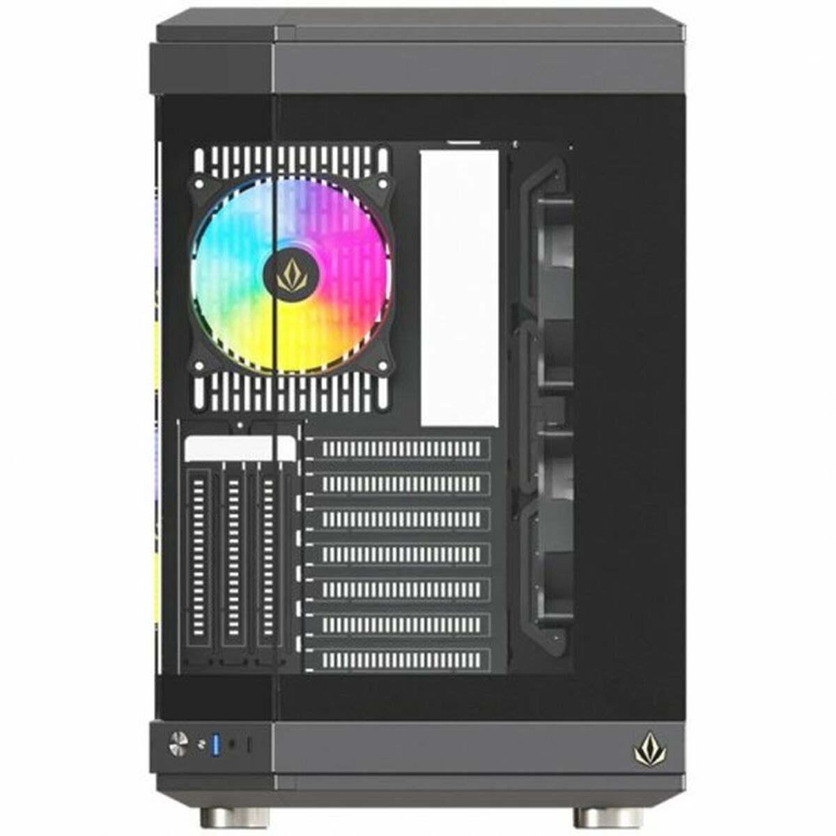 ATX Semi-tower Box Forgeon Black