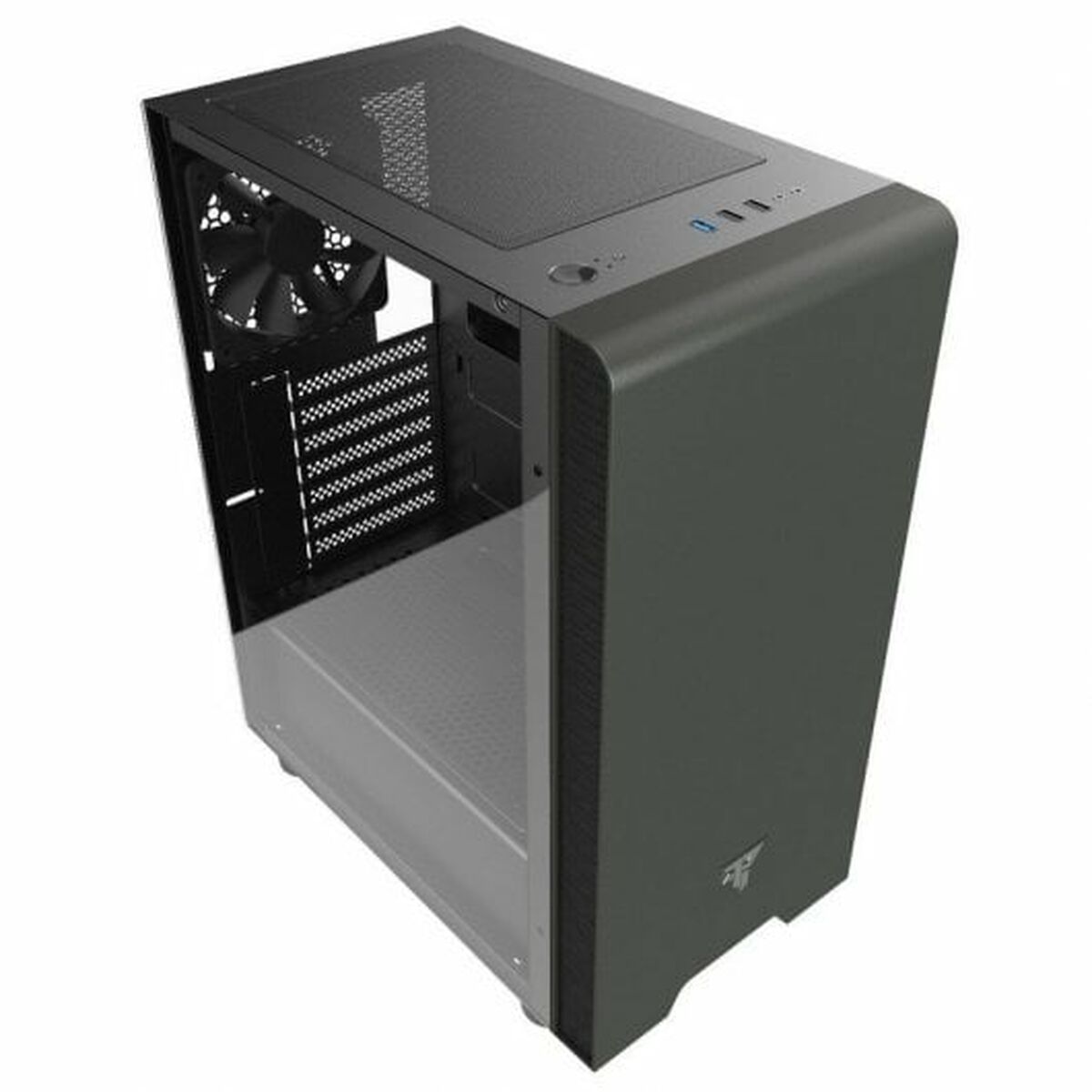 ATX Semi-tower Box Tempest Black 500 W