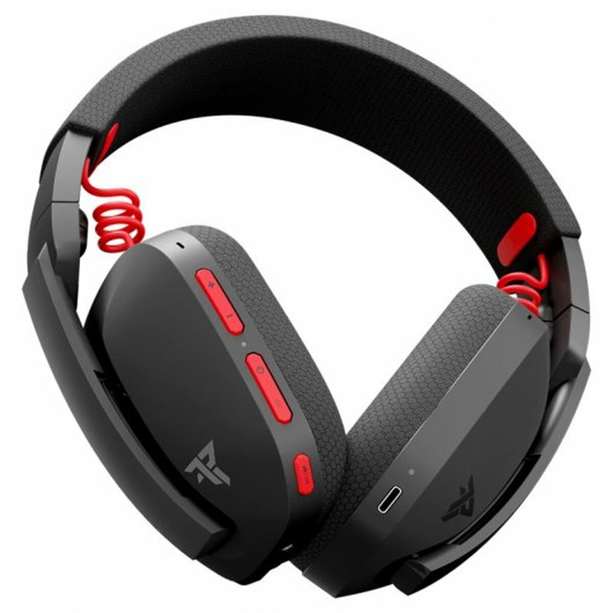 Headphones with Microphone Tempest Black