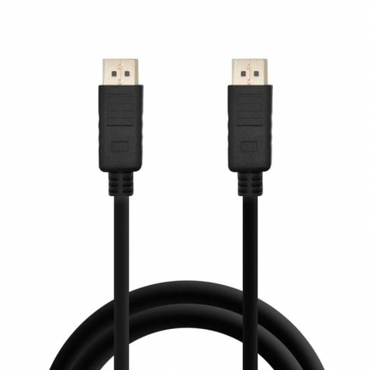 DisplayPort Cable PcCom PCCES-CAB-DP11-2M Black Full HD 2 m