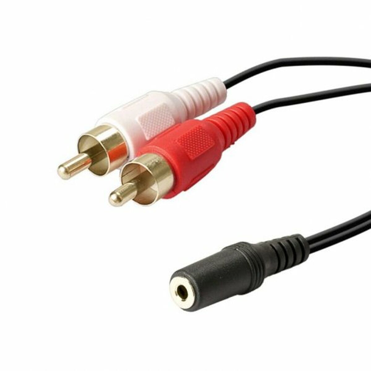 Audio Jack (3.5mm) to 2 RCA Cable PcCom