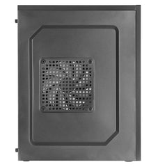 ATX Box Tacens 2ALUXM Caja PC Minitorre Micro-ATX Ventilador 12cm Acero Ultraligero Negro Black