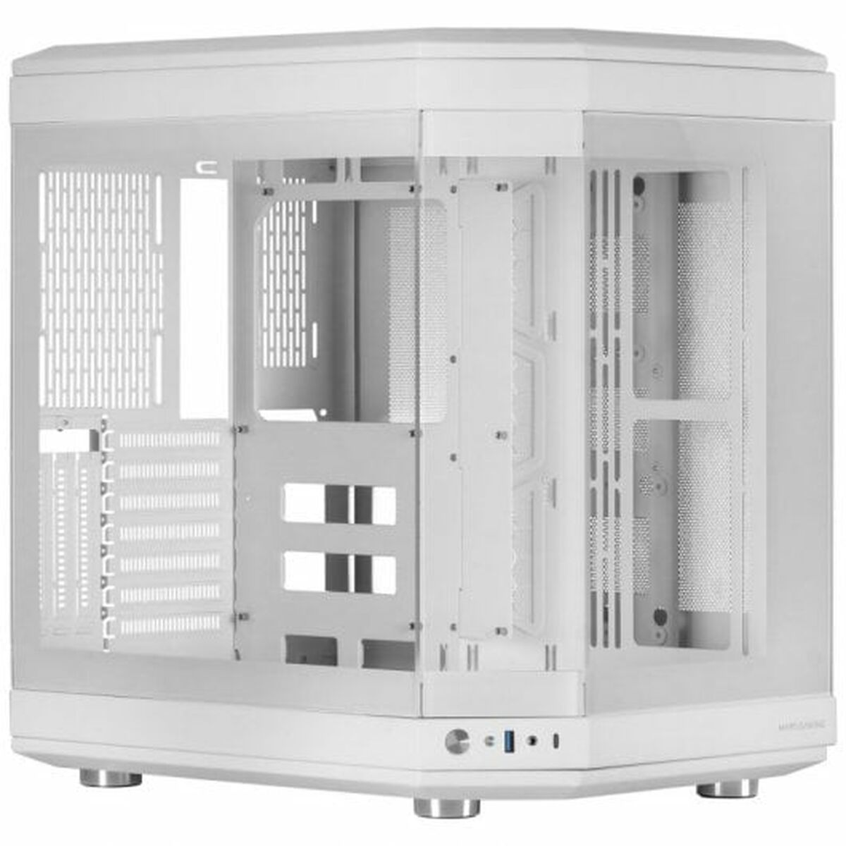 ATX Semi-tower Box Mars Gaming MC-3T White