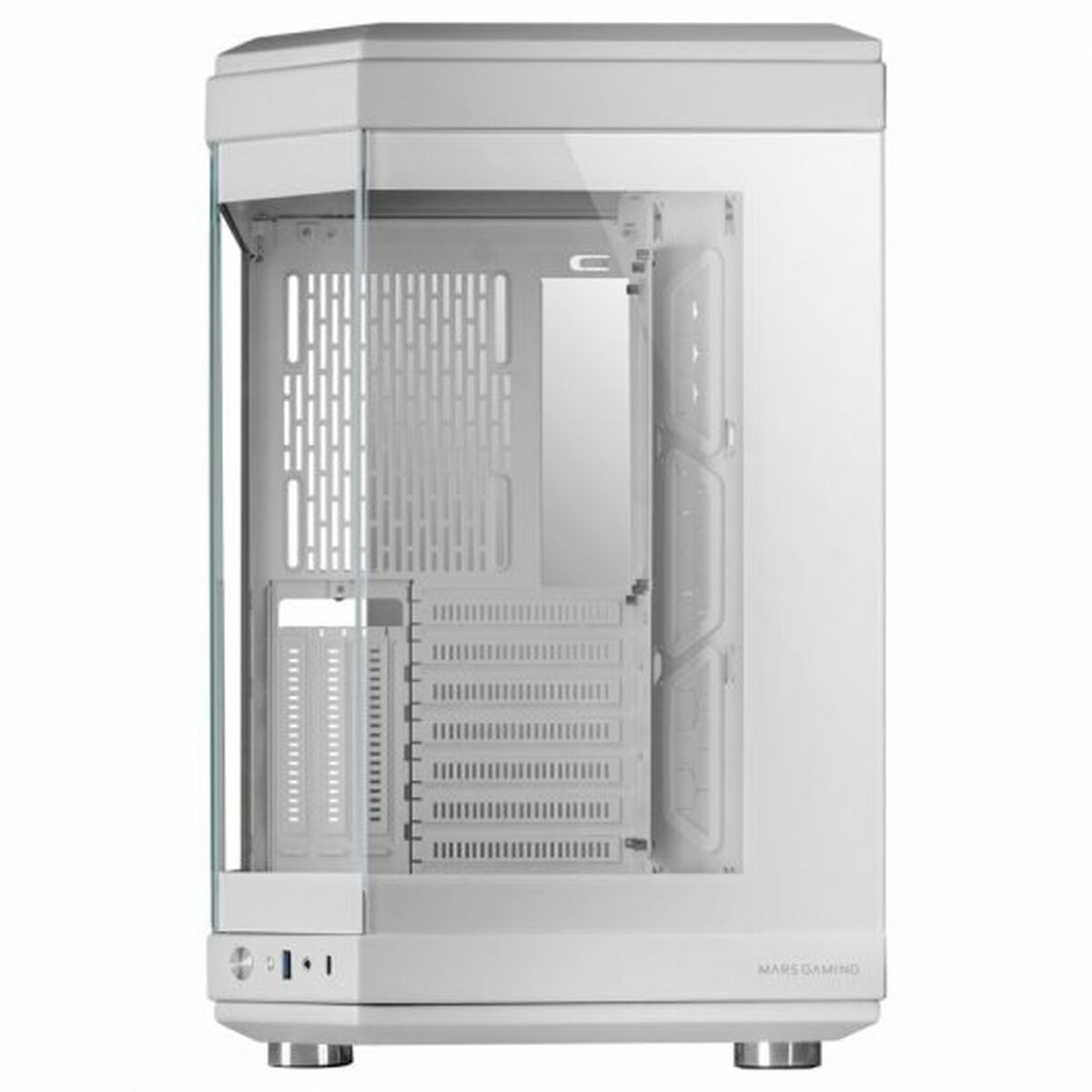 ATX Semi-tower Box Mars Gaming MC-3T White