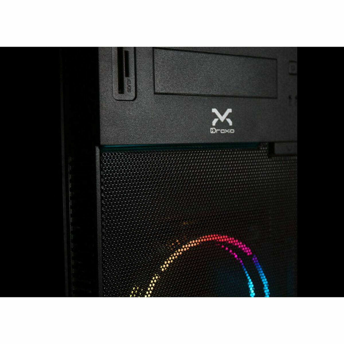 ATX Semi-tower Box Droxio IRATI Black