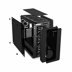 ATX Semi-tower Box Nox NXHUMMERTGX RGB Black