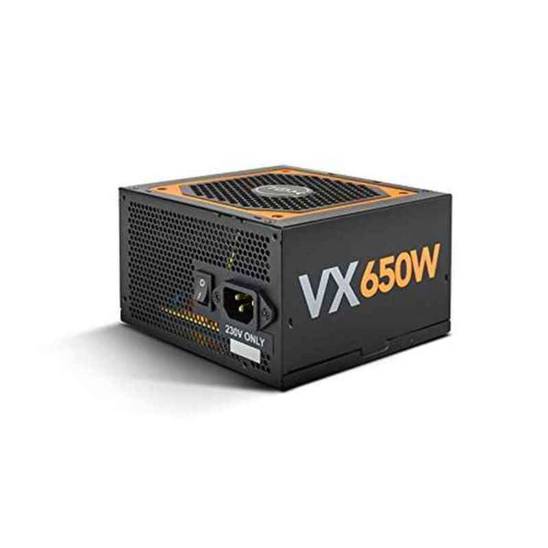 Power supply Nox 650 650W 120 mm ATX 650 W ATX 600 W 80 Plus Bronze RoHS Rack PCI Express 3.0 Black Black/Orange