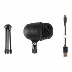 Table-top Microphone KROM NXKROMKIMUPRO USB Black