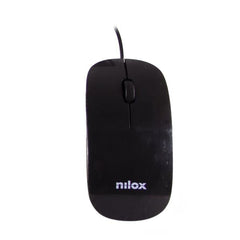 Keyboard and Mouse Nilox NXKME000004 Spanish Qwerty