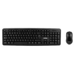 Keyboard and Mouse Nilox NXKMP000003 Black Qwerty Portuguese