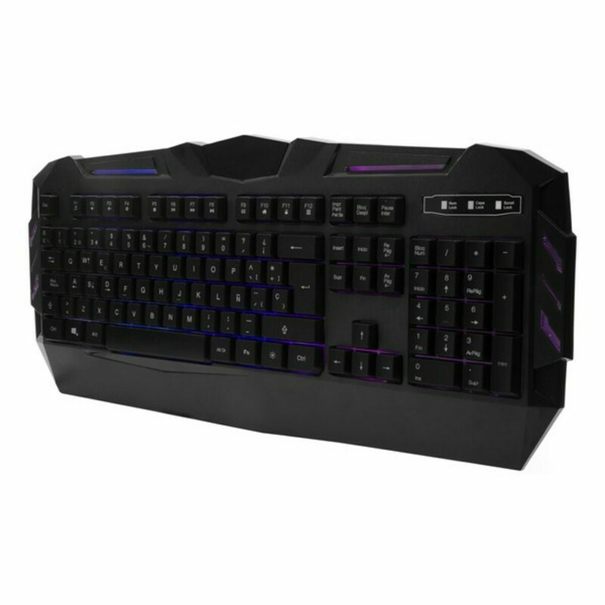 Gaming Keyboard CoolBox DeepColorKey Spanish Qwerty QWERTY