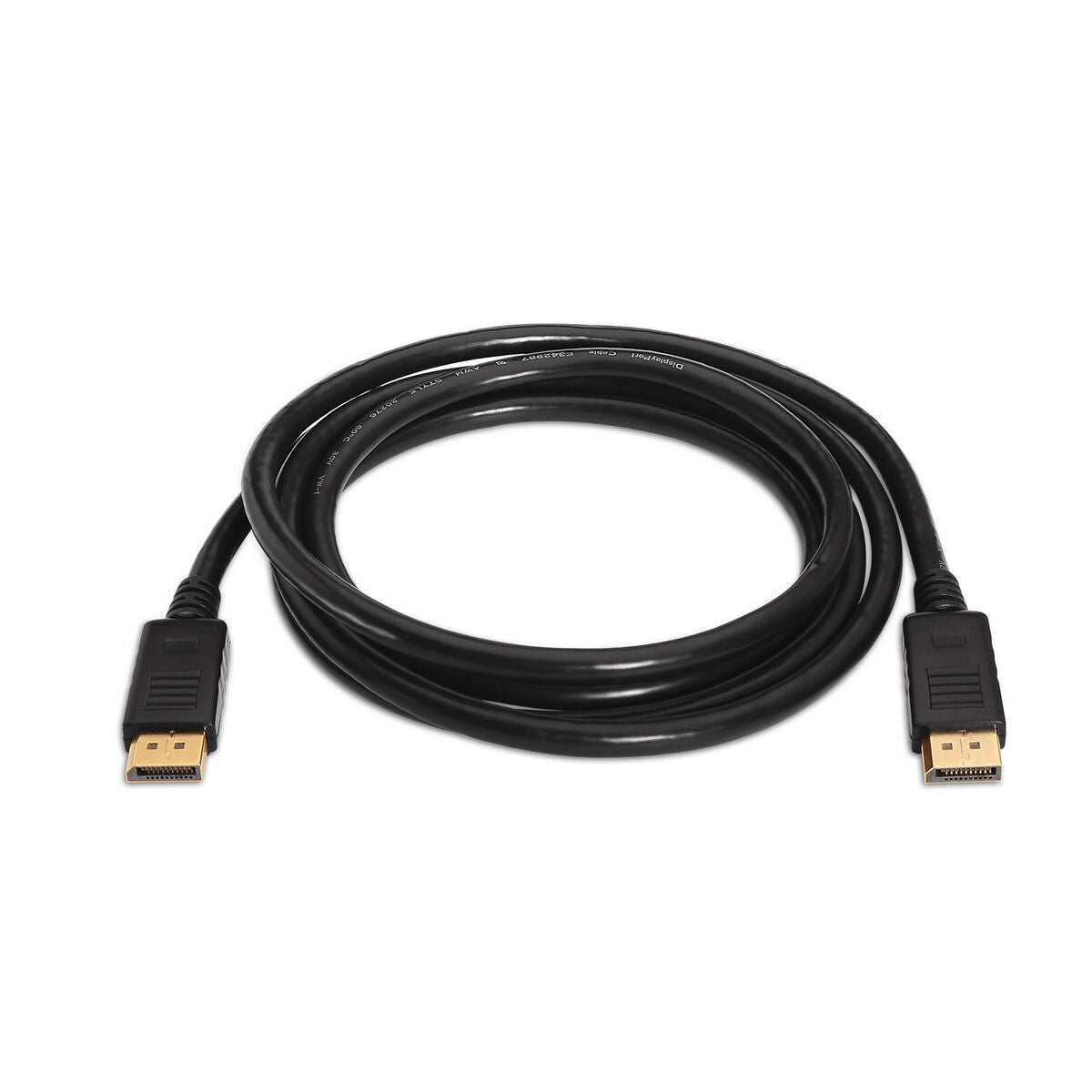 DisplayPort Cable Aisens A124-0129 2 m Black 4K Ultra HD