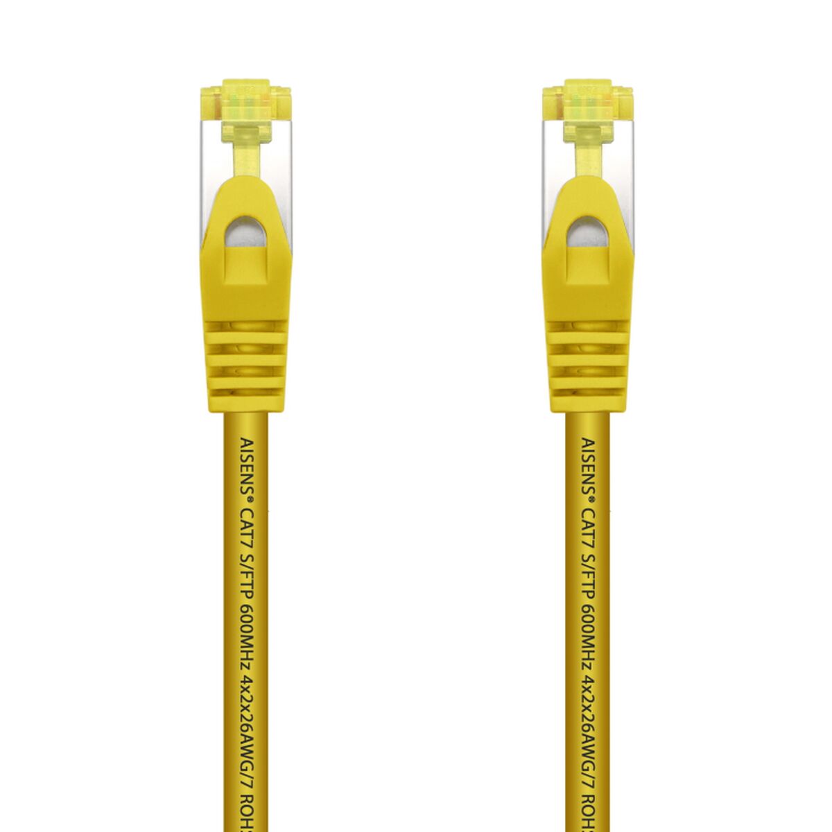 Ethernet LAN Cable Aisens Yellow 25 cm