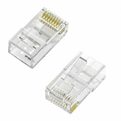 Category 6 UTP RJ45 Connector Aisens A139-0657 Transparent