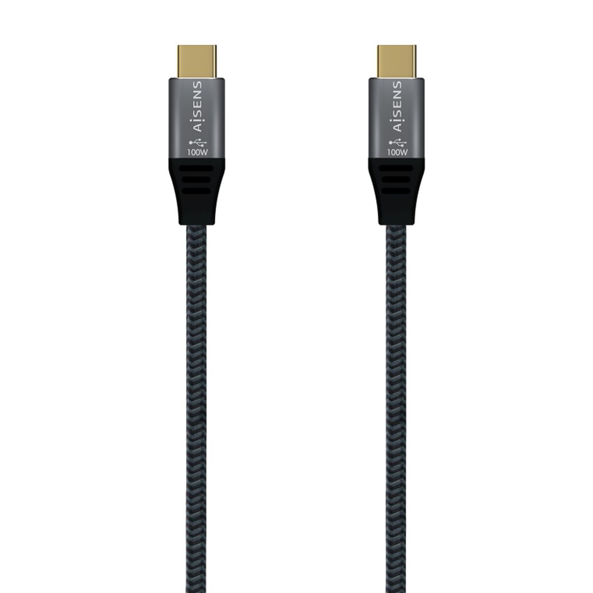 Cable USB C Aisens A107-0672 1,5 m Grey