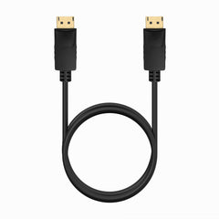 DisplayPort Cable Aisens A124-0738 Black 1 m 4K Ultra HD