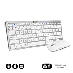 Keyboard Subblim SUBKBC-OCO010 Silver