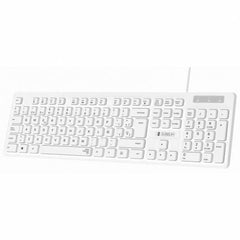 Keyboard Subblim SUBKBC-0SSK51 White Spanish Qwerty