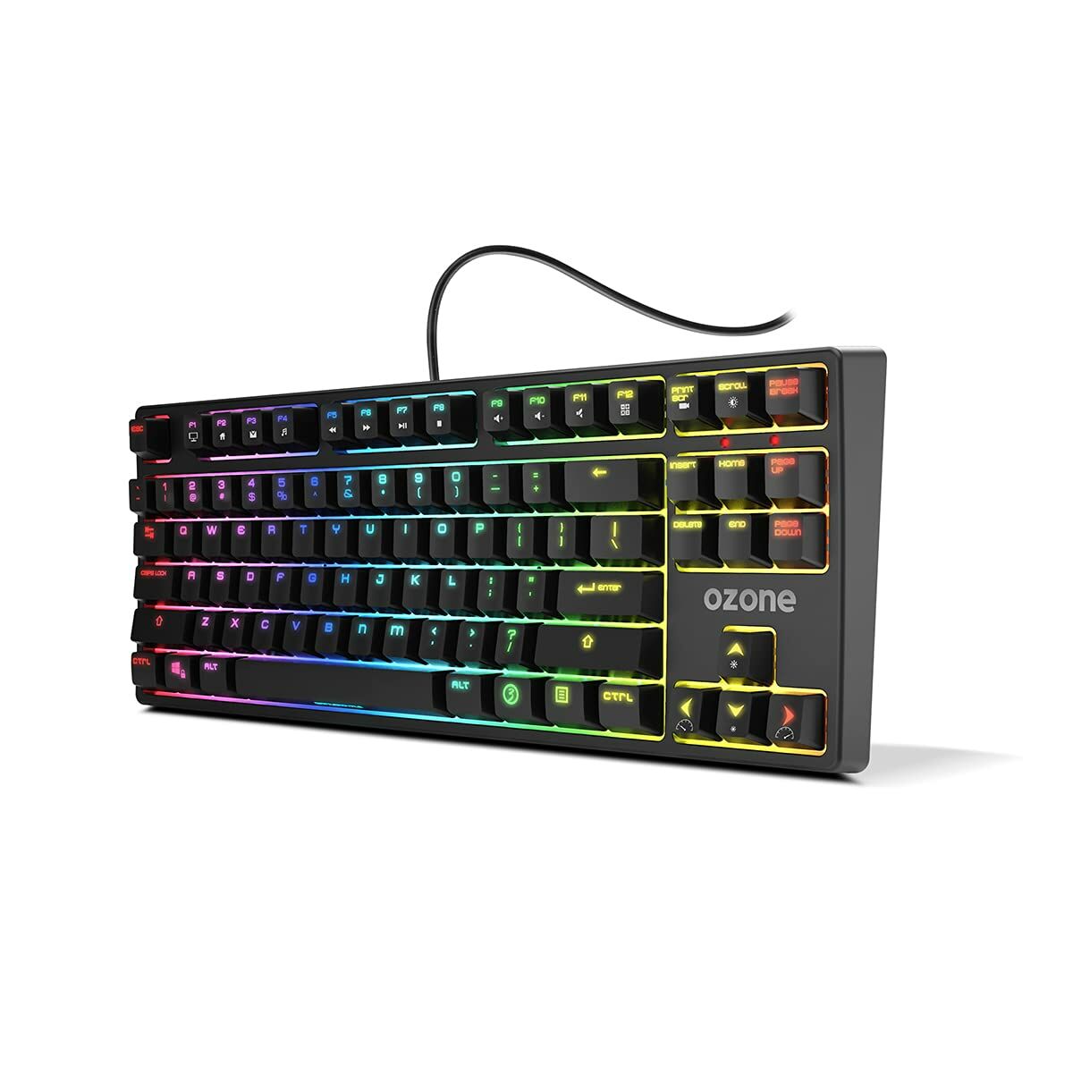 Keyboard OZONE Gaming RGB Black