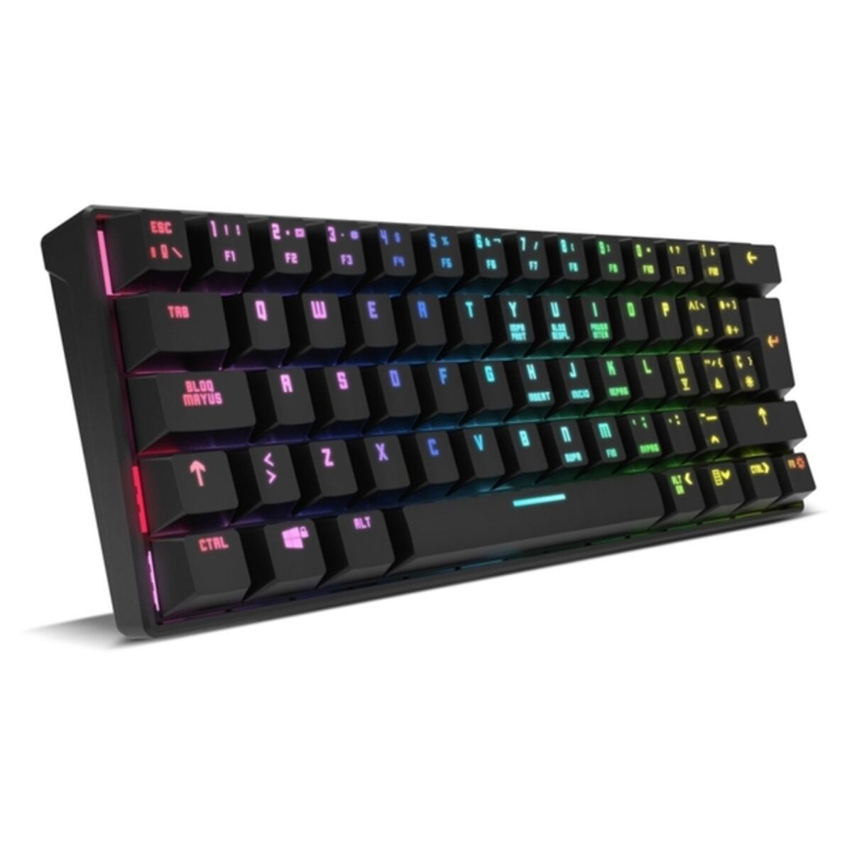 Keyboard Nox NXKROMKLSTRSP Black RGB