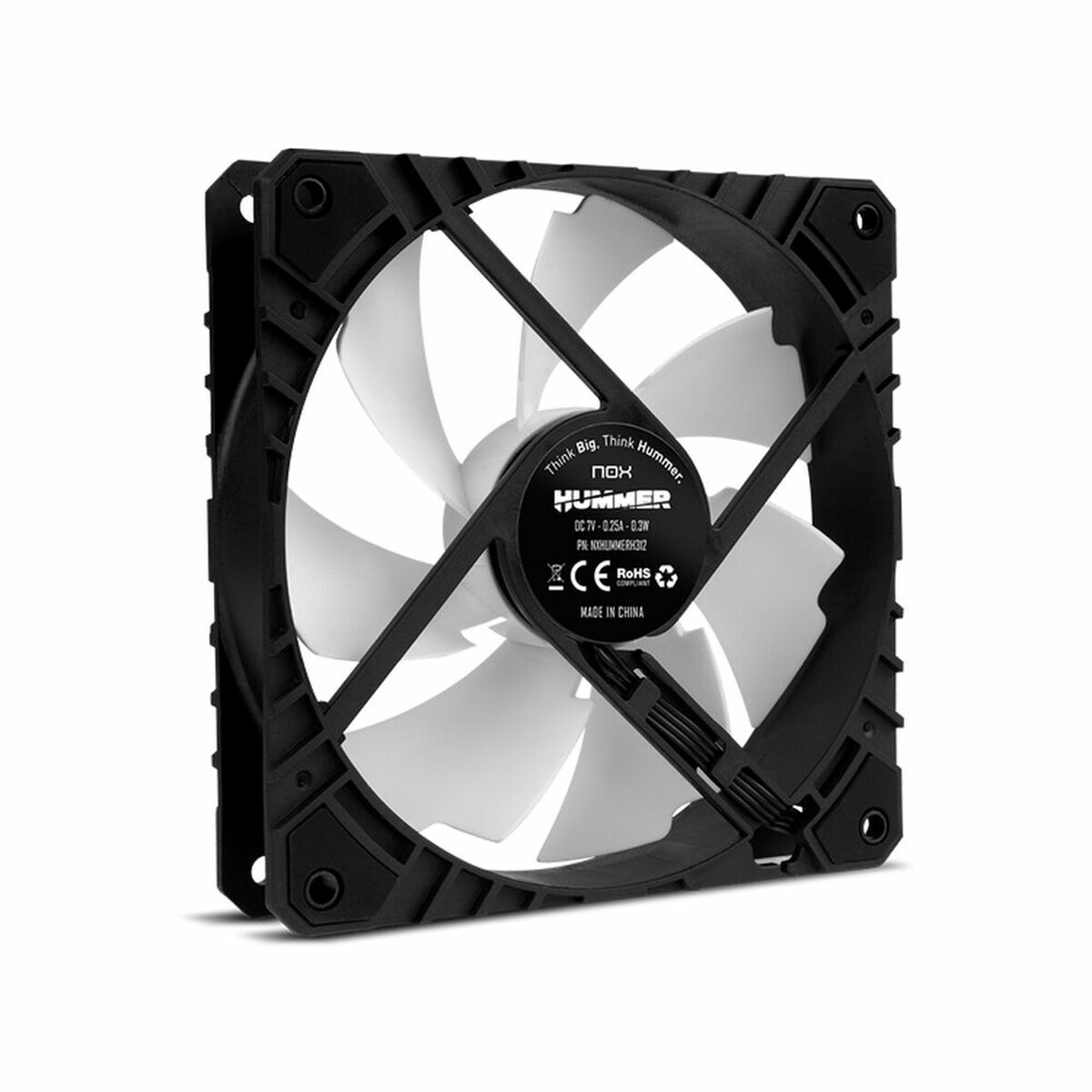 Box Ventilator Nox H-FAN PRO White 2200 rpm Ø 12 cm