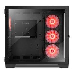 ATX Semi-tower Box Nox NXHUMMERASTRABK Ventilator x 4 Black