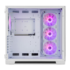 ATX Semi-tower Box Nox White LED RGB